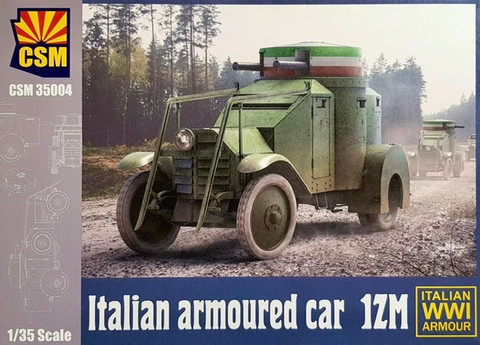 Italian Armoured Car 1ZM, 1:35 (pidemmällä toimitusajalla)