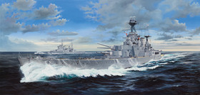 HMS Hood Battle Cruiser, 1:200 (pidemmällä toimitusajalla)