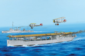 Aircraft carrier USS Langley CV-1, 1:350 (pidemmällä toimitusajalla)