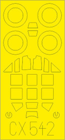 Bf 109G-6 Masks (for Tamiya), 1:72