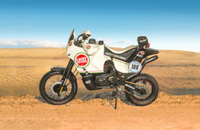 Cagiva Elephant 850 Paris-Dakar 1987, 1:9 (pidemmällä toimitusajalla)