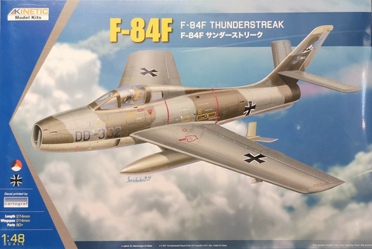 F-84F Thunderstreak, 1:48 (pidemmällä toimitusajalla)