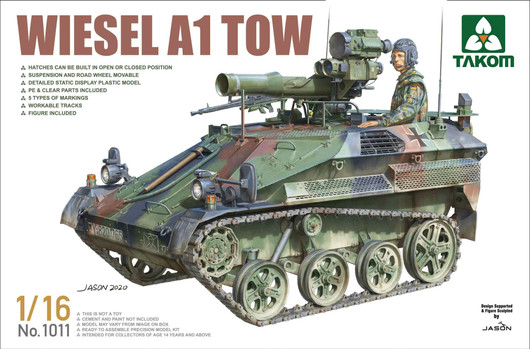 Wiesel A1 TOW, 1:16 (pidemmällä toimitusajalla)