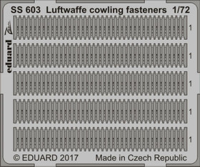 Luftwaffe Cowling Fasteners, 1:72