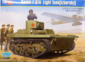 Soviet T-37A Light Tank (Izhorsky), 1:35