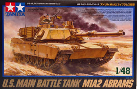 U.S. Main Battle Tank M1A2 Abrams, 1:48 (pidemmällä toimitusajalla)