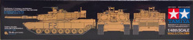 U.S. Main Battle Tank M1A2 Abrams, 1:48 (pidemmällä toimitusajalla)