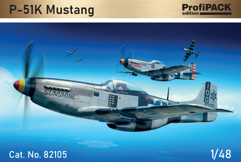 P-51K Mustang, ProfiPACK, 1:48 (pidemmällä toimitusajalla)