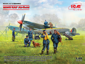 WWII RAF Airfield, 1:48 (2 konetta) (pidemmällä toimitusajalla)