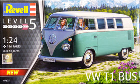 Volkswagen T1 Bus, 1:24 (pidemmällä toimitusajalla)