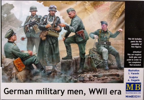 German Military Men, WWII, 1:35 (pidemmällä toimitusajalla)
