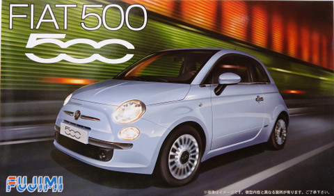 Fiat 500, 1:24 (pidemmällä toimitusajalla)