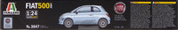 Fiat 500, 1:24 (pidemmällä toimitusajalla)