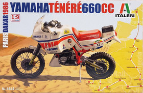 Yamaha Ténéré 660CC Paris Dakar 1986, 1:9 (pidemmällä toimitusajalla)