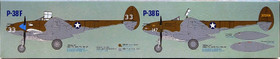 Lockheed P-38 F/G Lightning, 1:48