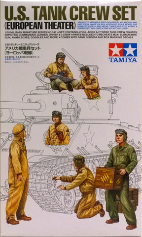U.S. Tank Crew Set (European Theater), 1:35