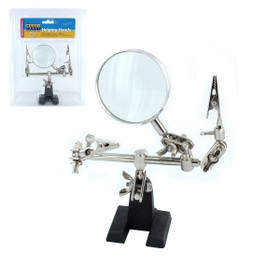 Helping Hands & Glass Magnifier