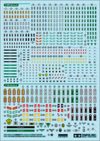 WWII German Military Insignia Decal Set, 1:16 / 1:35