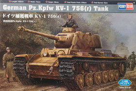 German Pz.Kpfw KV-1 756(r), 1:48 (pidemmällä toimitusajalla)