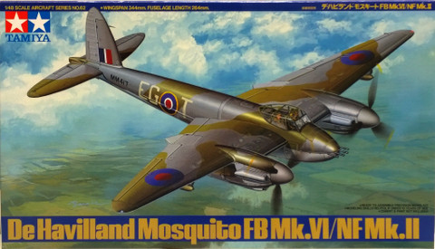 De Havilland Mosquito FB Mk.VI / NF Mk.II, 1:48