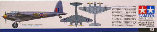 De Havilland Mosquito FB Mk.VI / NF Mk.II, 1:48