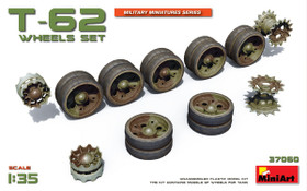 T-62 Wheels Set, 1:35