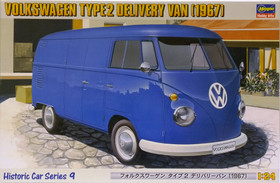 Volkswagen Type2 Delivery Van '67, 1:24 (pidemmällä toimitusajalla)