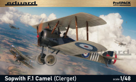 Sopwith F.1 Camel (Clerget), Profipack, 1:48 (pidemmällä toimitusajalla)