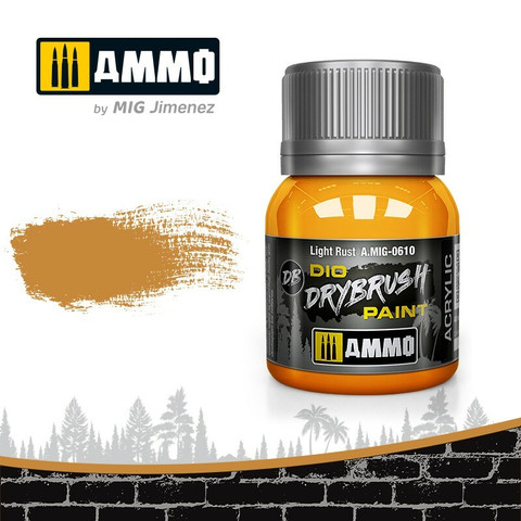 Dry Brush, Light Rust 40ml
