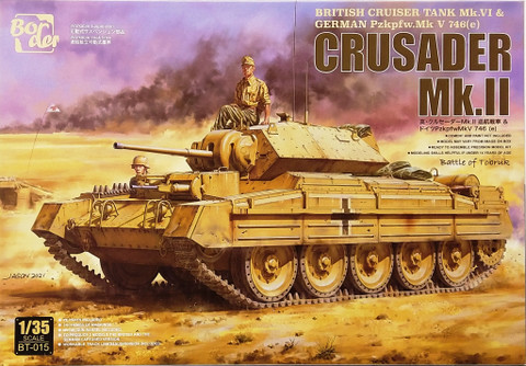 Crusader Mk.II, German Pz.Kpfw. Mk. V 746(e), 1:35 (pidemmällä toimitusajalla)