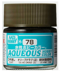 Mr.Hobby, Aqueous, Olive Drab 2 10ml