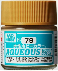 Mr.Hobby, Aqueous, Sandy Yellow (Dark Yellow) 10ml
