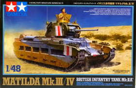 British Infantry Tank Mk.II A Matilda Mk.III/IV, 1:48 (pidemmällä toimitusajalla)