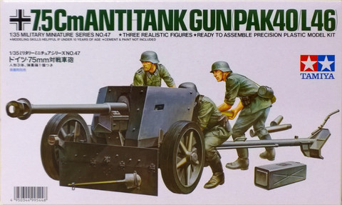 7,5cm Anti Tank Gun (PAK40/L46), 1:35 (pidemmällä toimitusajalla)
