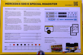 Mercedes 500 K Special Roadster, 1:24 (pidemmällä toimitusajalla)