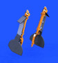 A6M Undercarriage Legs Bronze (for Eduard), 1:48