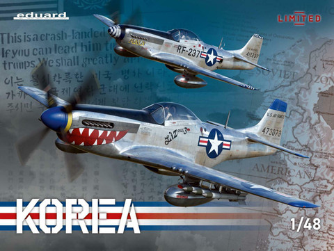 Korea Dual Combo (F-51D & RF-51D), 1:48 (pidemmällä toimitusajalla)