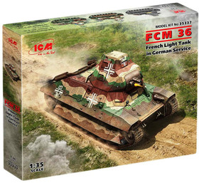 FCM 36 French Light Tank in German Service, 1:35 (pidemmällä toimitusajalla)