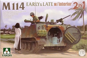 M114 Early & Late with Interior, 1:35 (pidemmällä toimitusajalla)