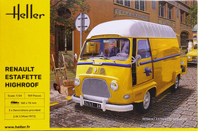 Renault Estafette Highroof, 1:24 (pidemmällä toimitusajalla)