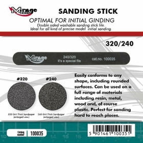 Sanding Stick (320 & 240 grit)