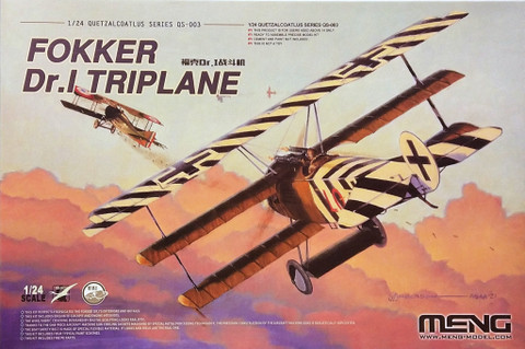 Fokker Dr.I Triplane & the Pour le Mérite, 1:24 (pidemmällä toimitusajalla)