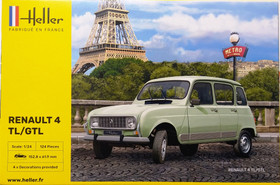 Renault 4L, 1:24 (pidemmällä toimitusajalla)