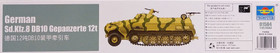 German Sd.Kfz.8 DB10 Gepanzerte 12t, 1:35