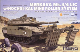 Israel Main Battle Tank Merkava Mk.44 LIC with Nochri-Kal Mine Roller System, 1:35 (pidemmällä toimitusajalla)