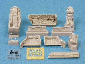 Mirage III C Cockpit Set (for Eduard & Hobbyboss kits), 1:48