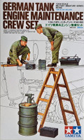 German Tank Engine Maintenance Crew Set, 1:35