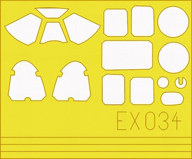 P-51B Masks (for Tamiya), 1:48