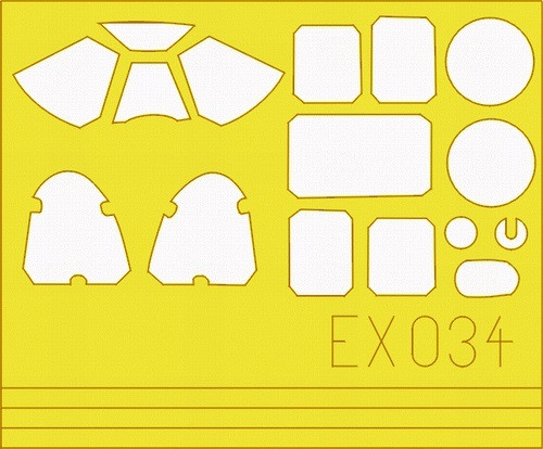 P-51B Masks (for Tamiya), 1:48