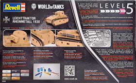 Leichttraktor Rheinmetall 1930 World of Tanks, 1:35